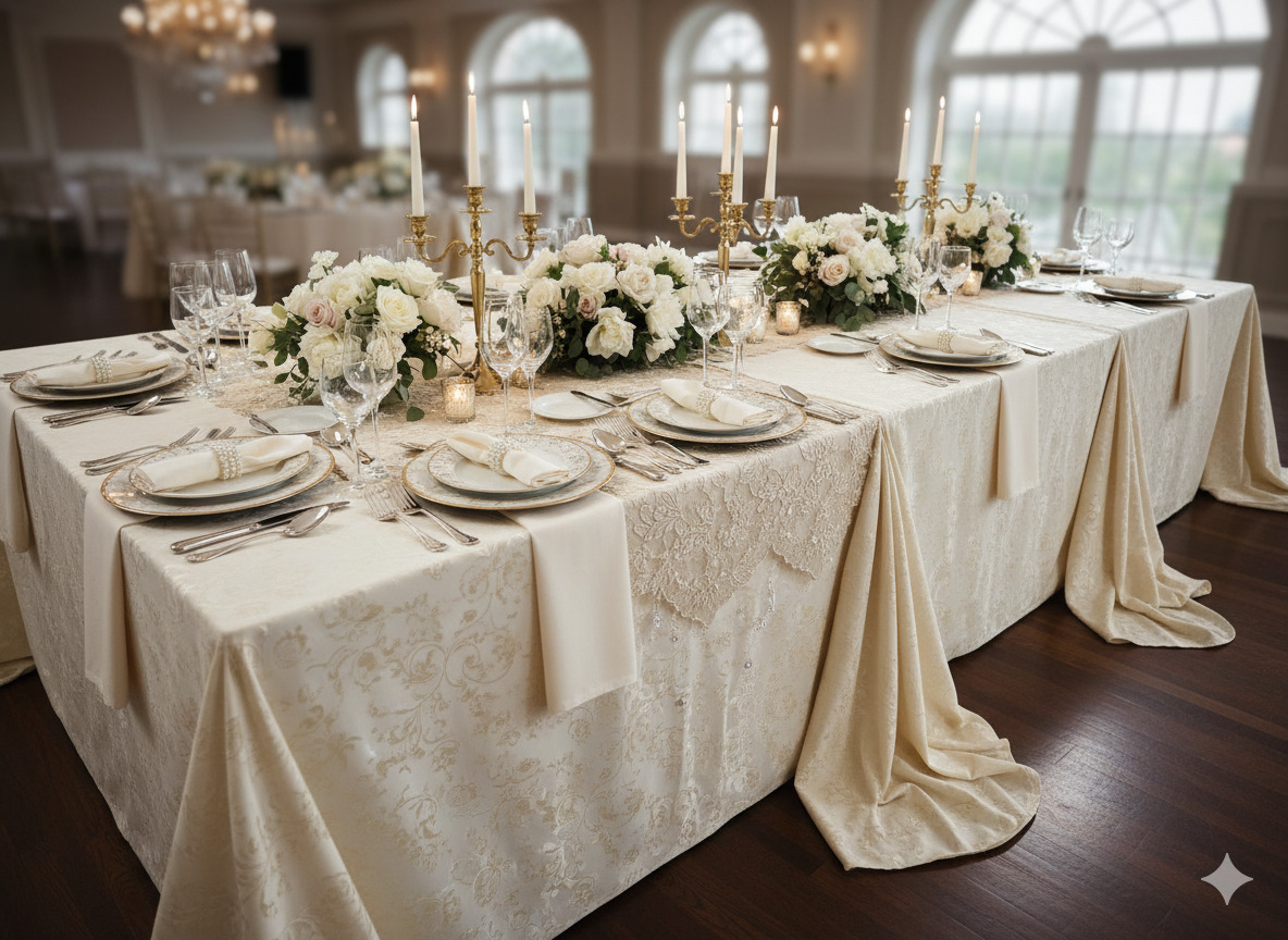 Elegante Tafelschikking